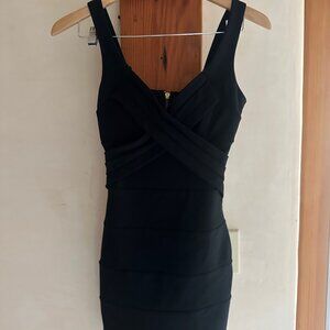 Black Bodycon Mini Dress